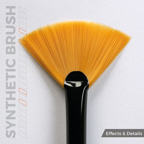 AK Interactive Synthetic Brush - Fan Shape