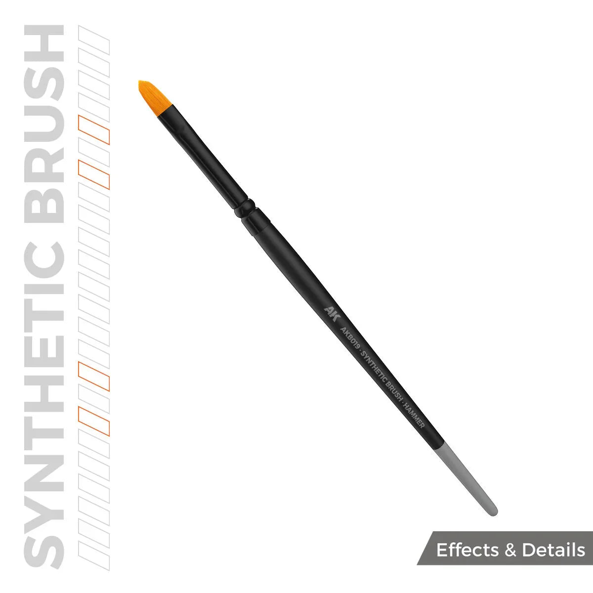 AK Interactive Synthetic Brush - Hammer