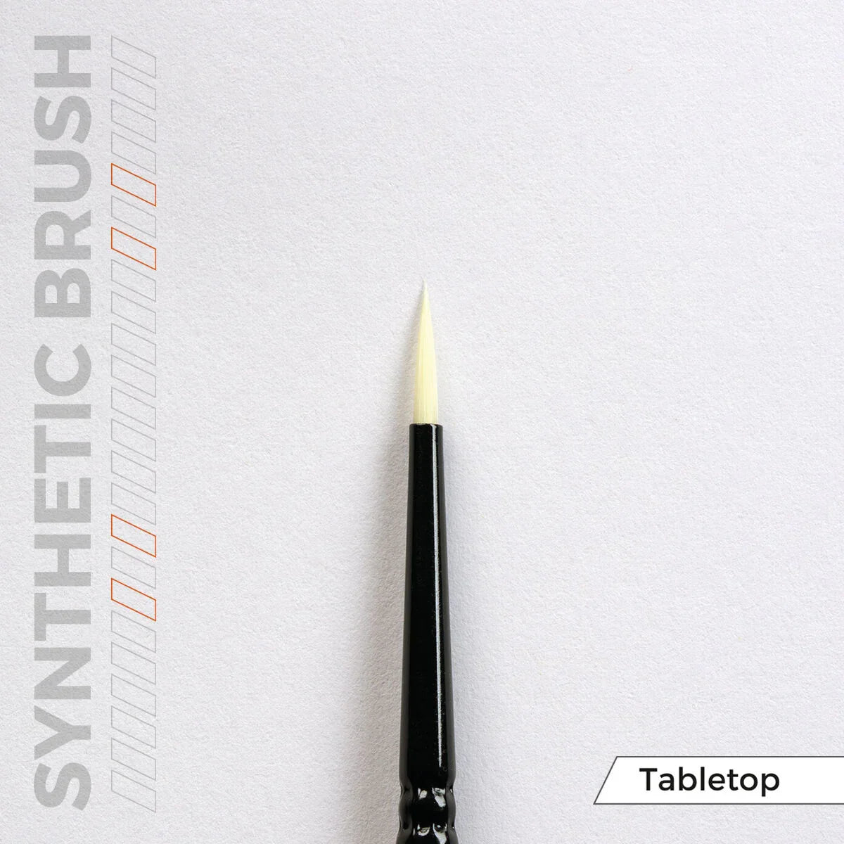 AK Interactive Synthetic Tabletop Brush - 0