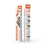 AK Interactive Survival Weathering Brushes Set (5 Brushes)