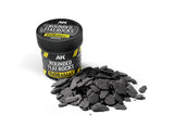 AK-Interactive: Dioramas: Rounded Flat Rocks 100Ml