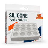 AK-Interactive: Tools: Silicone Wells Palette