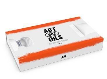 AK-Interactive: ABT502 Oil Paints - Full Color Range