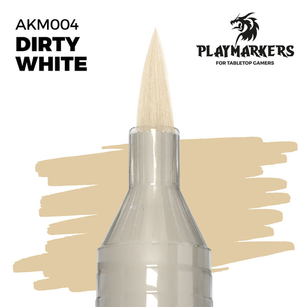 AK Interactive Playmarkers: Dirty White - Acrylic Paint Marker