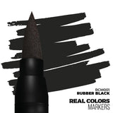 AK Interactive Real Colors Markers: Rubber Black - Acrylic Paint Marker