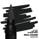 AK Interactive Real Colors Markers: RAL 7021 Dunkelgrau - Acrylic Paint Marker