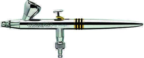 Harder and Steenbeck Evolution by Vallejo 2 in 1 Airbrush - Nozzle Set 0.2+0.4 mm, Cup 2+5 ml