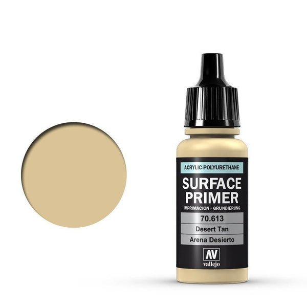Vallejo Surface Primer: Desert Tan Base - 17ml