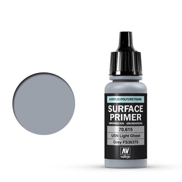 Vallejo Surface Primer: USN Light Ghost Grey FS36375 - 17ml