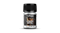 Vallejo 70790 Model Color Metallic Silver (Alcohol Base) 35 ml Acrylic Paint