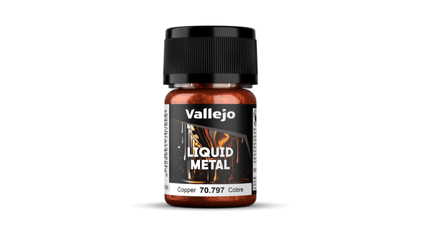 Vallejo 70797 Model Color Metallic Copper (Alcohol Base) 35 ml Acrylic Paint