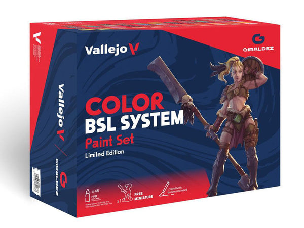 Vallejo Game Colour BSL System (48 Colours) Acrylic Paint Set