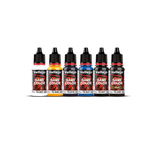 Vallejo Game Colour Ultimate Miniature Set - Paint & Brushes (5)