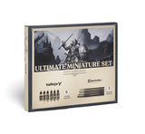 Vallejo Game Colour Ultimate Miniature Set - Paint & Brushes (5)
