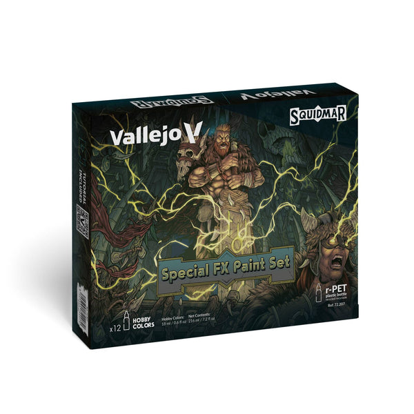 Vallejo Special FX Paint Set by Squidmar Miniatures - 12 Acrylic Paints - Pre-ORDER