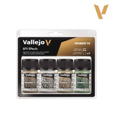 Vallejo Pigment FX: AFV Effects 4 Colour Set - Pre-Order