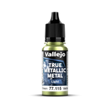 Vallejo True Metallic Metal: Light - Amber Green 18 ml