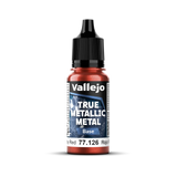 Vallejo True Metallic Metal: Base - Ruby Red 18 ml