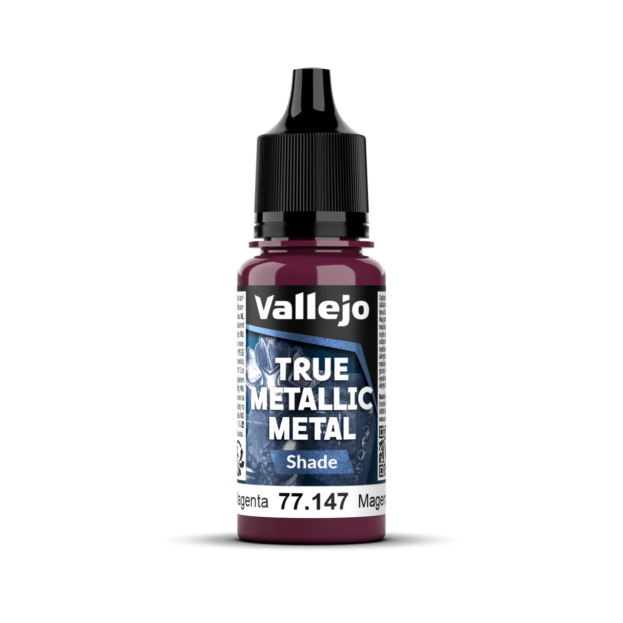Vallejo True Metallic Metal: Shade - Crimson Magenta 18 ml