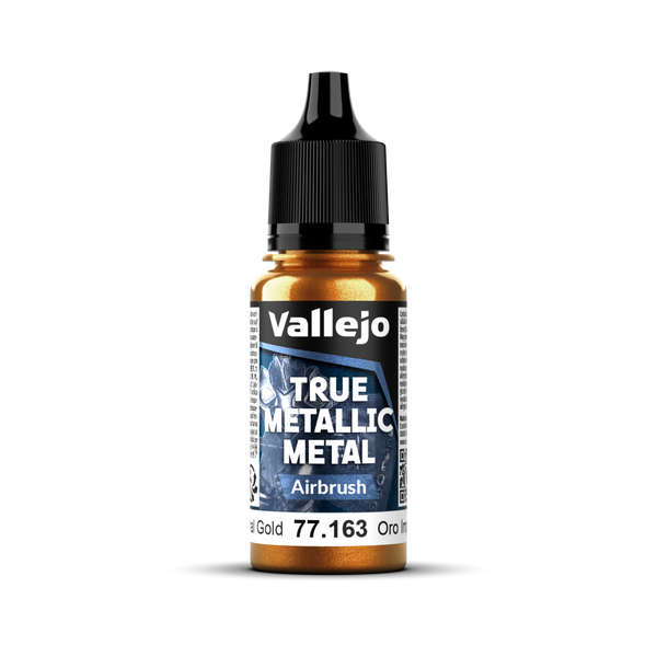 Vallejo True Metallic Metal: Airbrush - Imperial Gold 18 ml