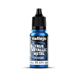 Vallejo True Metallic Metal: Airbrush - Sapphire Blue 18 ml