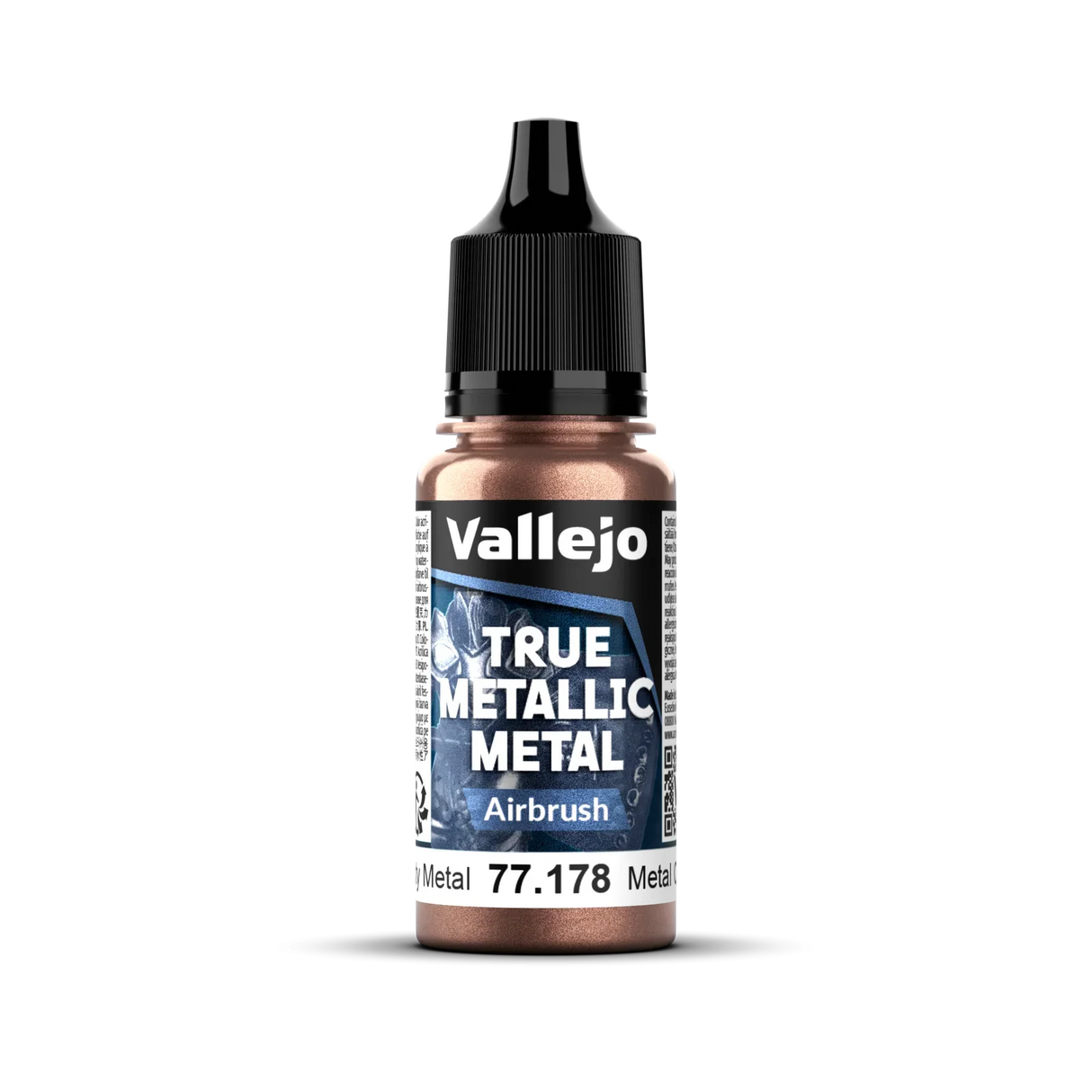 Vallejo True Metallic Metal: Airbrush - Rusty Metal 18 ml