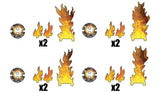 Flames of War: Destroyed Markers