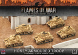 Flames of War: British: Honey Armoured Troop (Plastic)