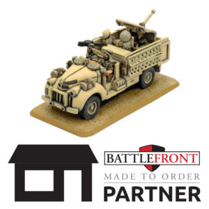 Flames of War: British: LRDG Chev Gun Truck (Made to Order)