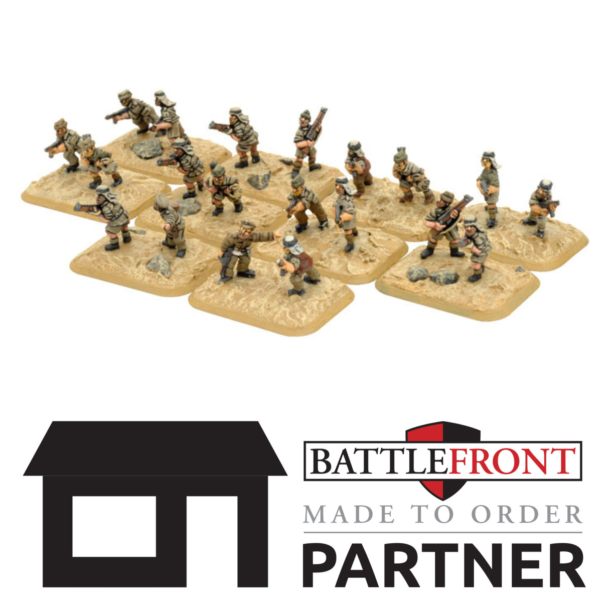 Flames of War: British: LRDG / SAS Dismounted Patrols (Made to Order)