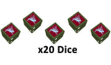 Flames of War: British: 6th Airborne Division Dice Set (x20)
