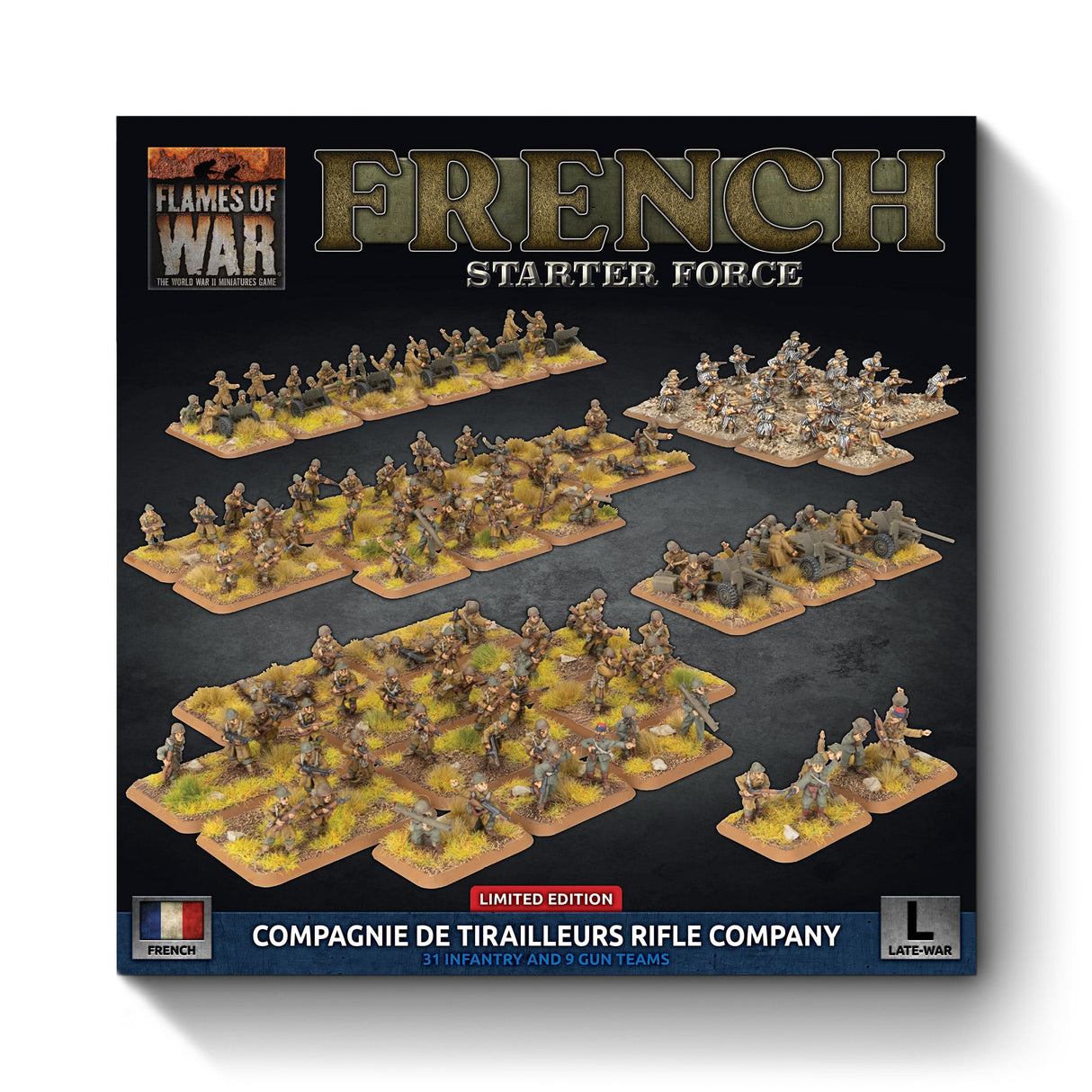 Flames of War: French: Compagnie De Tirailleurs Rifle Company (Army Deal)