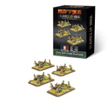 Flames of War: French: Hotchkiss 25mm Anti-tank Platoon (x4 guns)