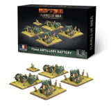 Flames of War: French: 75mm mle 1897 Gun Battery (x4 guns)