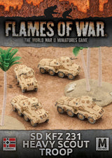 Flames of War: German: Sd Kfz 231 Heavy Scout Troop