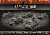 Flames of War: German: Panzer III Platoon