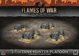 Flames of War: German: 3.7cm Tank Hunter Platoon (x4 Plastic)