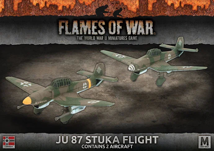 Flames of War: German: Ju 87 Stuka Flight (x2)