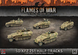 Flames of War: German: Sd Kfz 251 Transport (x5 plastic halftracks)