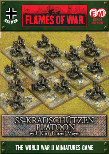 Flames of War: German: SS Kradschutzen Platoon