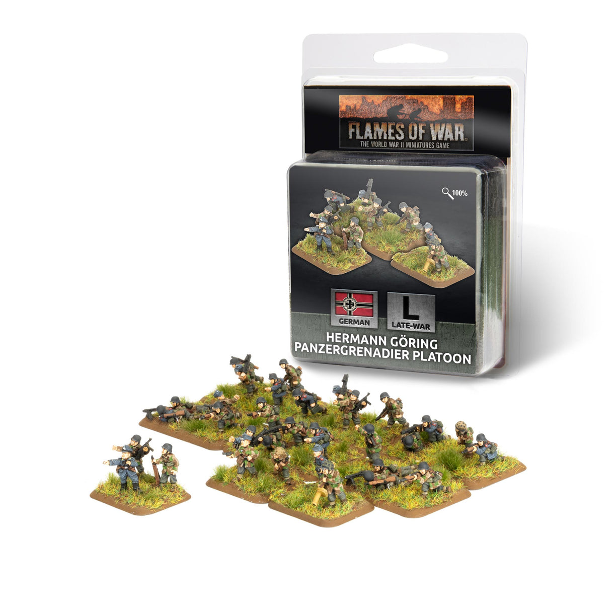 Flames of War: German: Hermann Göring Panzergrenadier Platoon