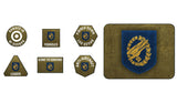 Flames of War: German: Fallschirmjager Tokens (x20) & Objectives (x2)