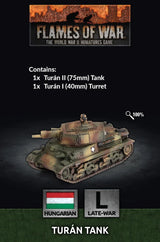 Flames of War: Hungarian: Turan tank (x1)