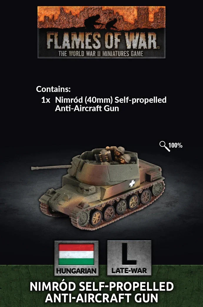 Flames of War: Hungarian: Nimrod SP AA (x1)