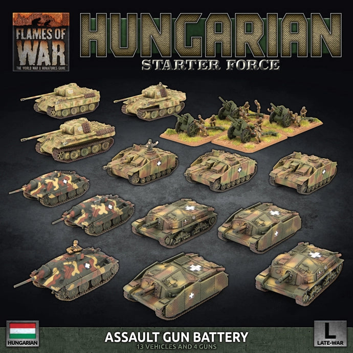 Flames of War: Hungarian: Zrinyi Assault Gun Battery Army Deal