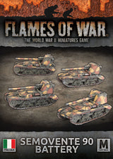 Flames of War: Italian: Semovente 90/53 (x4)