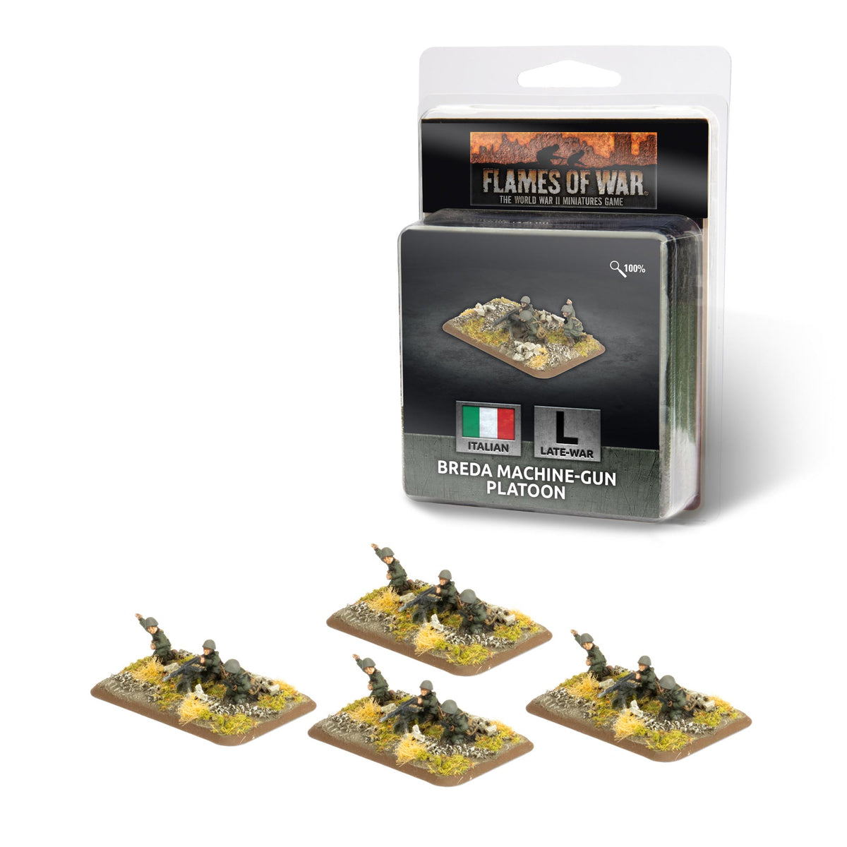 Flames of War: Italian: Breda Machine-gun Platoon