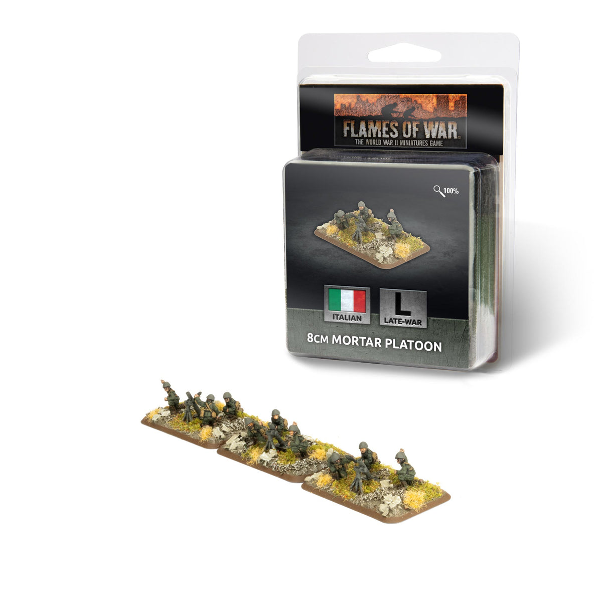Flames of War: Italian: 8cm Mortar Platoon