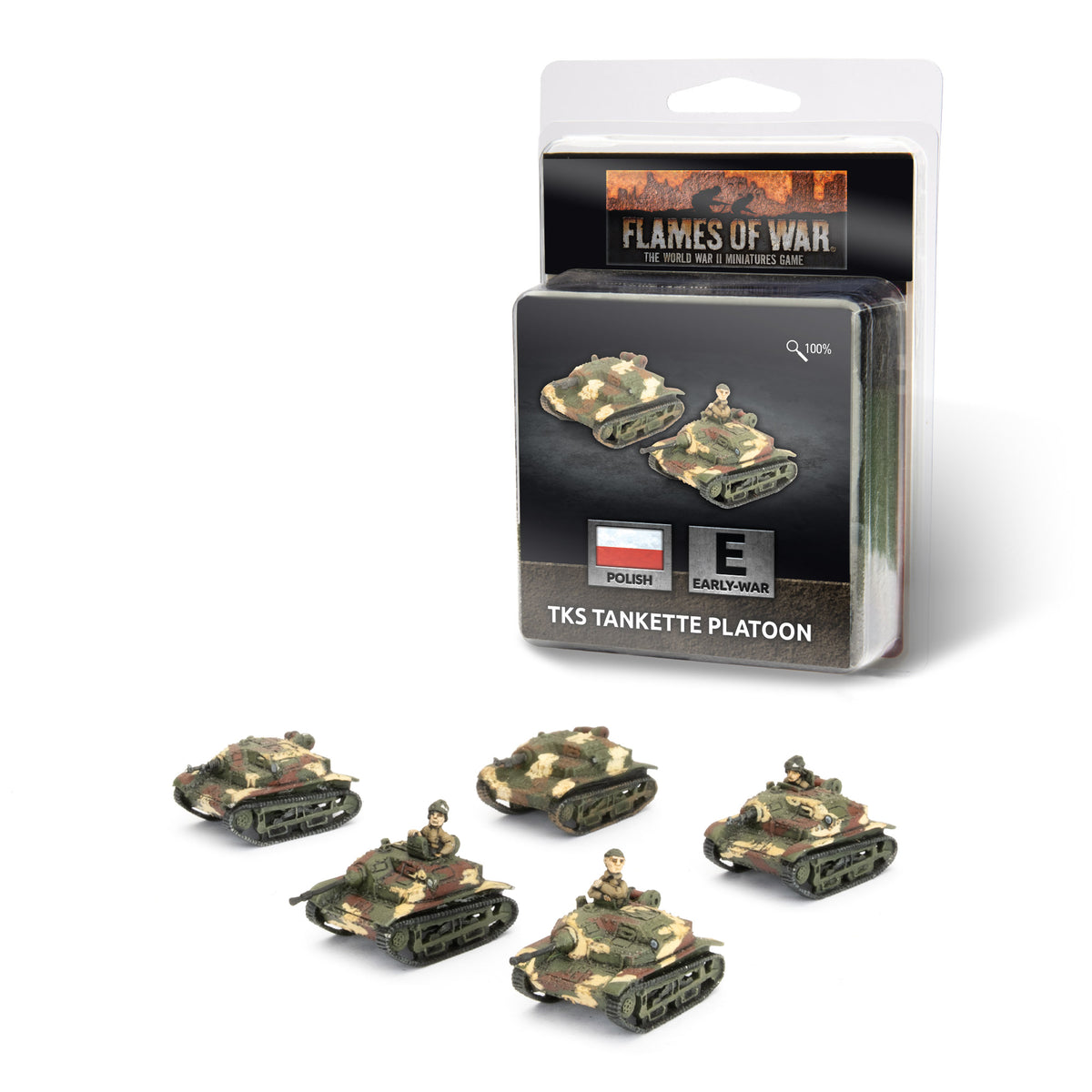 Flames of War: Polish: TKS tankette - Pre-Order