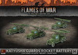Flames of War: Soviets: Katyusha Guards Rocket Battery (x4 Plastic)